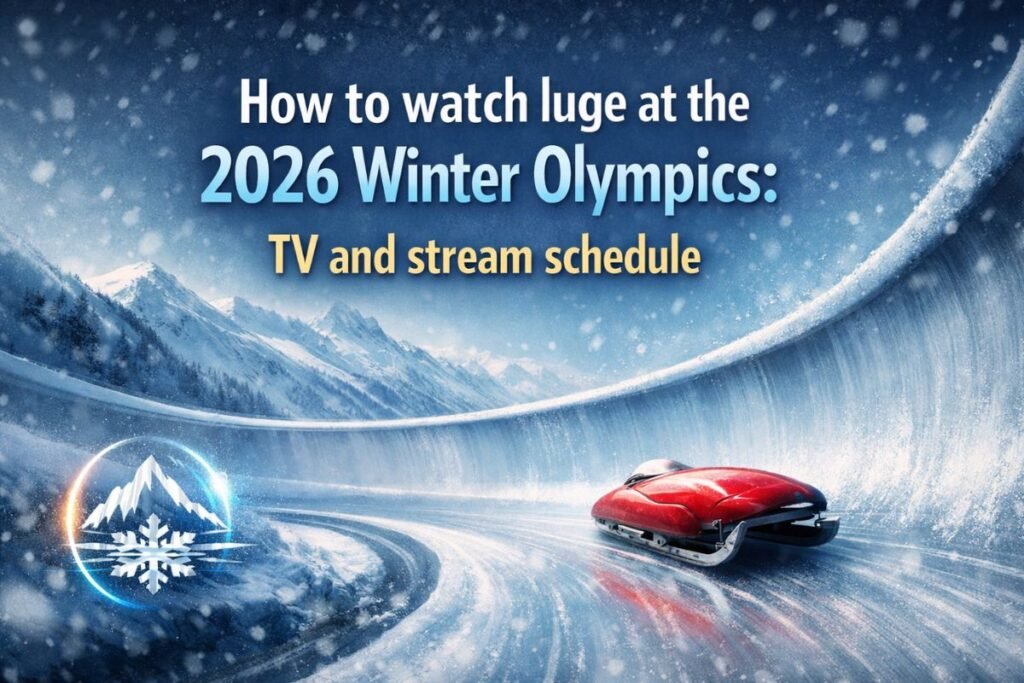 Luge 2026 Winter Olympics live