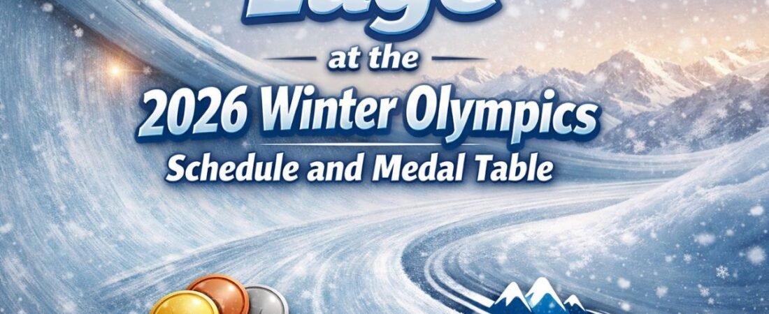 Luge at the 2026 Winter Olympics Schedule and Medal Table