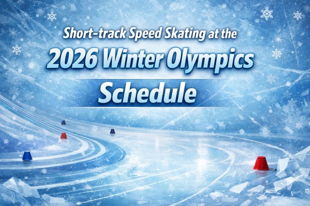 Short-track speed skating at the 2026 Winter Olympics Schedule