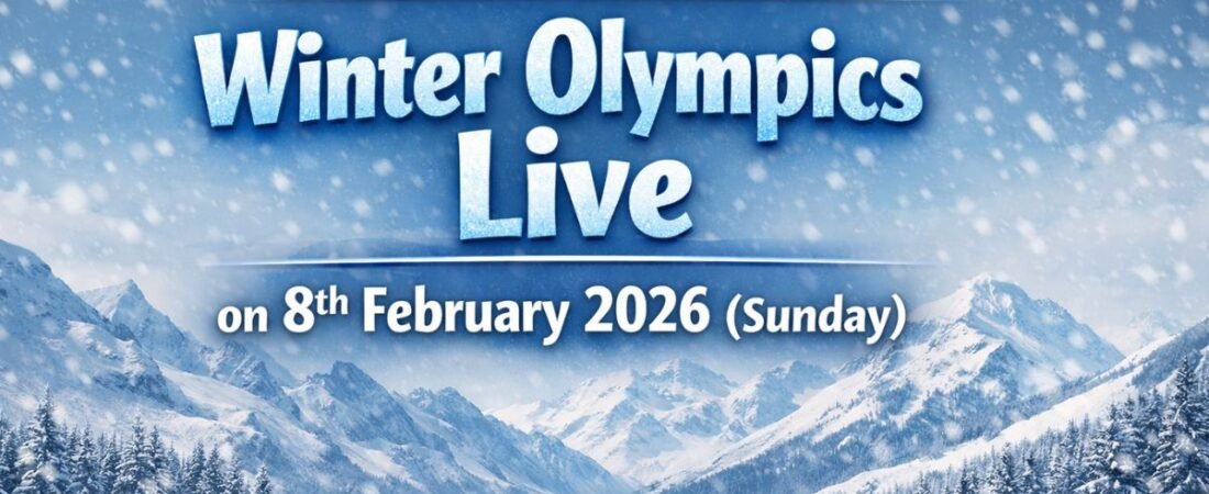 Where to Watch Winter Olympics Live on 8th February 2026 (Sunday) – Full Medal Events & Schedule Guide