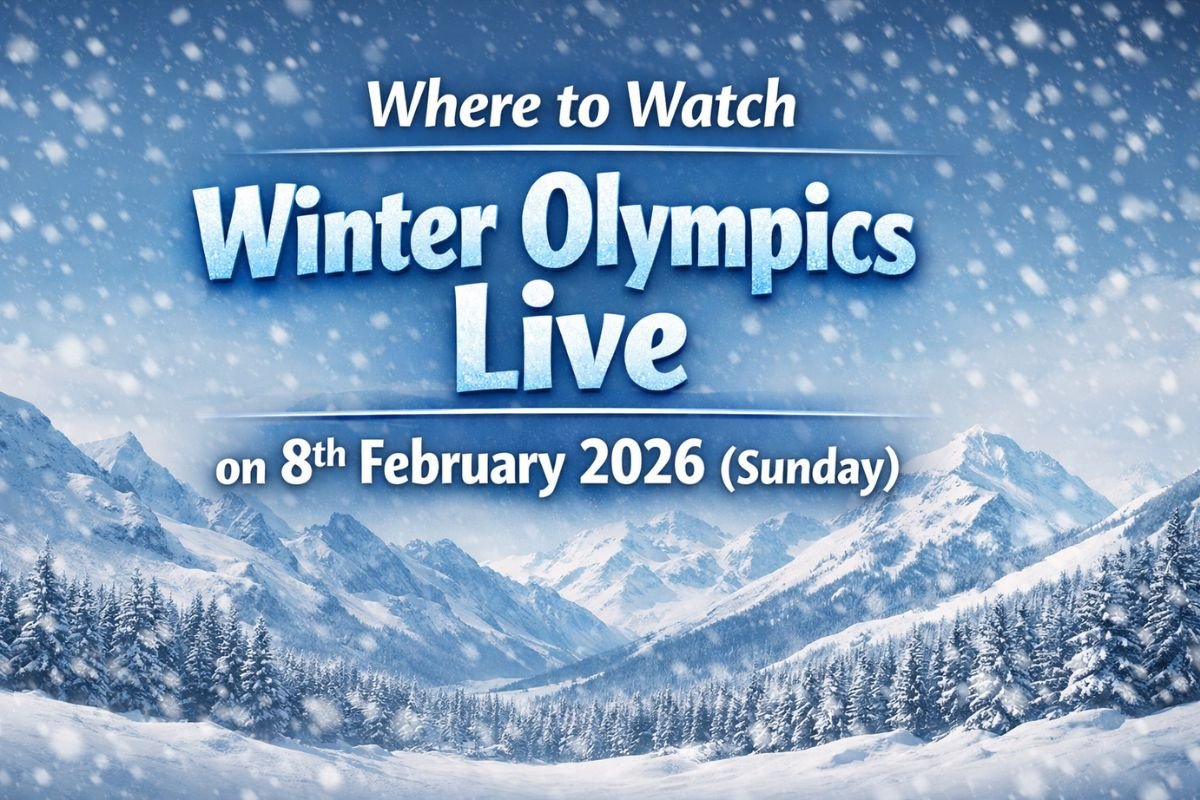 Where to Watch Winter Olympics Live on 8th February 2026 (Sunday) – Full Medal Events & Schedule Guide