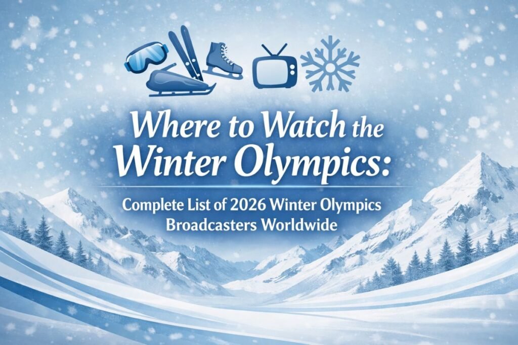 Where to Watch the Winter Olympics