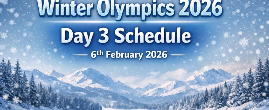 Winter Olympics 2026 Day 3 Schedule – 6th February 2026