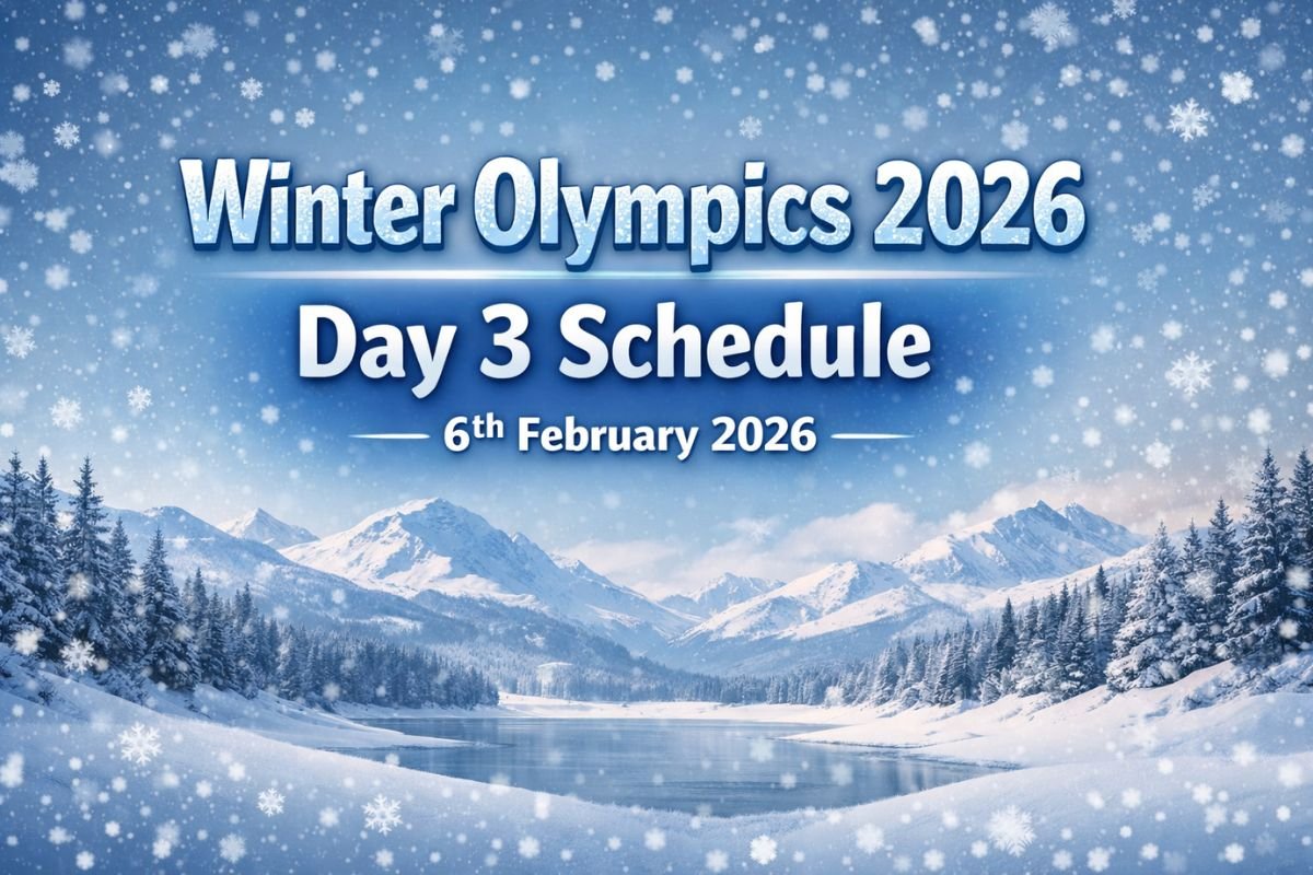 Winter Olympics 2026 Day 3 Schedule – 6th February 2026